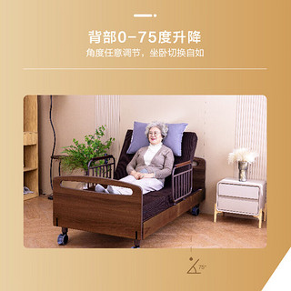 海尔（Haier）护理床老人家用多功能医疗医用病床医院瘫痪病人康复电动升降全自动智能翻身床HJU0-C202H00