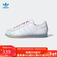 阿迪达斯 ADIDAS 三叶草 中性 SUPERSTAR 运动 休闲鞋GW9682 38码UK5码