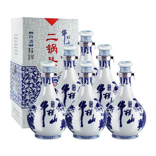 88VIP：牛栏山 白酒清香型二锅头青花瓷52度500ml*6瓶整箱装（内含3礼袋）