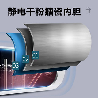 Galanz 格兰仕 电热水器家用储水式热水器搪瓷内胆