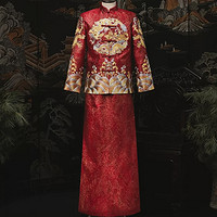 Qiong Lan 琼兰 新中式婚服 Q889 金凌