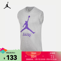 耐克（NIKE）Jordan NBA  ESSENTIAL 男子速干无袖T恤 洛杉矶湖人队 FQ1979-063 XL