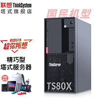 联想ThinkServer TS80X丨TS90X塔式服务器 ERP财务办公电脑主机 TS80X 至强E-2224G/32G/512G+2*2T 至强E-2224G|32G|512G+2*2T