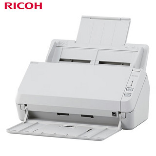 理光（Ricoh）SP-1130N A4彩色高清自动双面连续扫描馈纸式网络扫描仪 发票档案PDF办公 30面/分钟