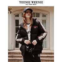 TeenieWeenie小熊秋冬宽松短款保暖羽绒服三防面料女装