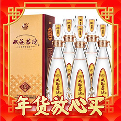 双沟 珍宝坊 君坊 41.8%vol 浓香型白酒 520ml*6瓶 整箱装