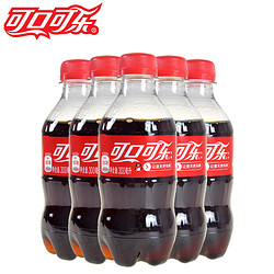Coca-Cola 可口可乐 经典口味300ml*6瓶小瓶碳酸饮料