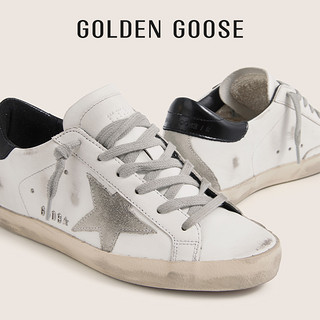 【明星同款】Golden Goose 男女鞋 脏脏鞋小白鞋经典黑尾休闲板鞋