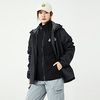 VOLCOM 2023冬季新款男女户外高端外套连帽登山服