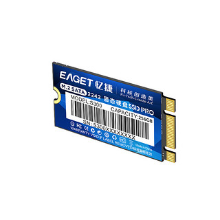 忆捷（EAGET）S300-256G固态（2242、NGFF） 商用