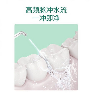 海尔电动牙刷冲牙器套装便携式电动牙刷清洗口腔护理深层清理冲刷一体 套装HTM1