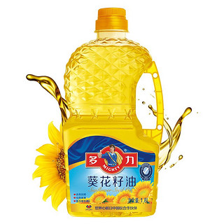 MIGHTY 多力 葵花籽油1.8L 小包装油  去壳压榨 零反式脂肪酸