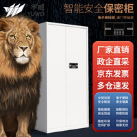 宇威 保密柜文件柜双保险铁皮柜办公防盗柜 通门带抽