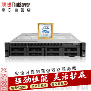  Lenovo/联想 至强金牌5117 机架式服务器 32GB 2T SATA*2 5350-8i 550W  2盘位 550W 5117 2TB