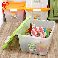 爱丽思（IRIS）Kitty卡通塑料收纳箱儿童玩具零食衣服整理箱储物箱收纳盒爱丽丝 粉色【28L】三个装省更多