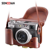 SONGDIAN 松典 数码相机5K高清vlog复古微单照相机防抖自动对焦 标配+皮套套装 64G 内存