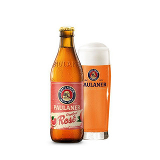 PAULANER 保拉纳 德国保拉纳柏龙西柚玫瑰红啤酒瓶装330ml*24瓶