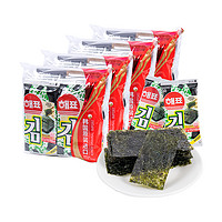 88VIP：海牌菁品 韩国进口海牌菁品原味海苔16g*4袋休闲零食聚会