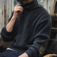 XLARGE 潮流男装 撞色拼接大猩猩logo印花宽松连帽卫衣男女情侣款
