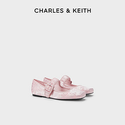 CHARLES & KEITH CHARLES&KEITH24新款CK1-71720064龙年刺绣玛丽珍鞋