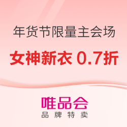 唯品会 年货节 限量主会场
