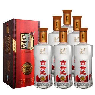 白云边红四星陈酿 浓酱兼香型白酒 53度 500ml*6瓶 整箱装