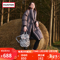 HUNTER 男女同款中性款迷你面包双肩背包 黑白撞色