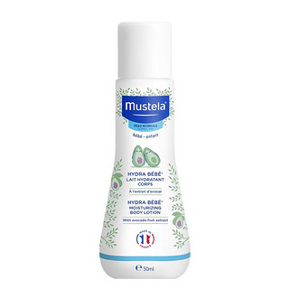 Mustela 妙思乐 婴幼儿童身体乳宝宝润肤乳保湿霜防止肌肤干燥 50ml 1支