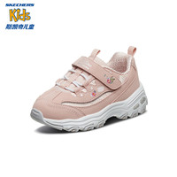 Skechers斯凯奇幼童鞋小童熊猫鞋儿童小白鞋女童运动鞋舒适老爹鞋80579N
