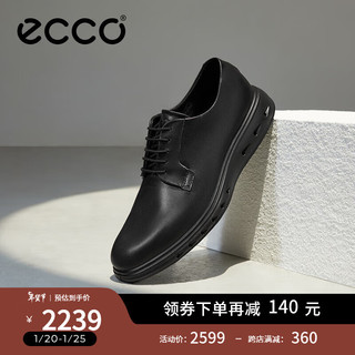 爱步 524704 混动防水720 黑色 42 商务正装鞋