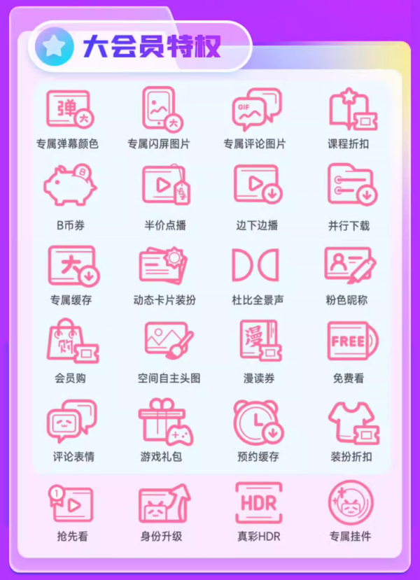 【省250元】哔哩哔哩影视会员_bilibili 哔哩哔哩 超级大会员 13个月多少钱-什么值得买