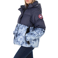 限尺码：CANADA GOOSE 海军蓝/灰霾/浅灰色 Regeneration系列 Junction 羽绒派克  2602W1-1306