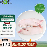 楮木香猪蹄4只 带筋猪脚猪手生猪蹄子前蹄后蹄 构树猪蹄生鲜猪肉 生鲜 【高品质】带筋带脚6只