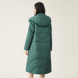 冰洁BENGEN 女保暖长款羽绒服 J30140062R