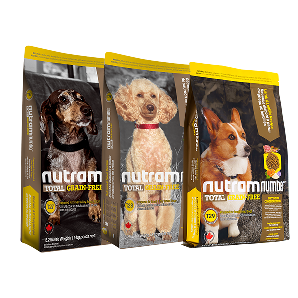 nutram 纽顿 狗粮旗舰店官方正品T28成幼犬T29全阶营养试吃T27全价通用6kg