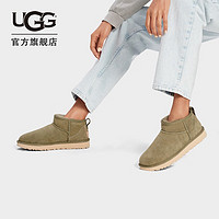 UGG 秋季女士经典休闲舒适平底纯色圆头短筒靴雪地靴 1116109 ALP | 羚羊棕色 36