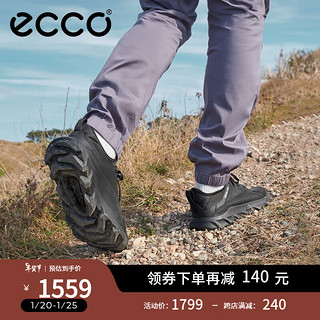 ecco 爱步 驱动系列 男士低帮休闲鞋 82018402001 黑色 44