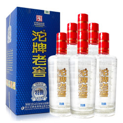 沱牌舍得沱牌酒沱牌老窖特曲2018年产浓香型白酒38度500ml6瓶整箱装