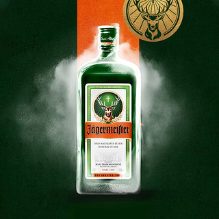 野格 Jagerneister）德国 野格圣鹿利口酒 力娇酒 露营晚安酒500ml 1号会员店