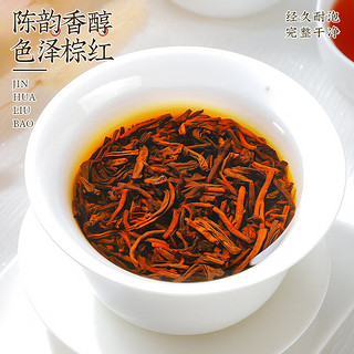 中谷御品茶叶黑茶 六堡茶 2012年特级窖藏广西梧州散茶熟茶茶叶礼盒150g