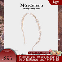 奢蔻（Cercoo）Mo&Cercoo海色贝珠系列珍珠发箍高颅顶发饰显脸小 珍珠白