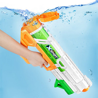 ZURU X特攻水战系列儿童水枪玩具戏水大容量巨浪速充水枪（大号款）