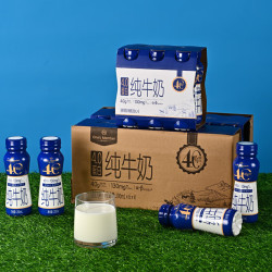 1号会员店 One’s Member）4.0g蛋白高钙全脂纯牛奶 200ml*24瓶