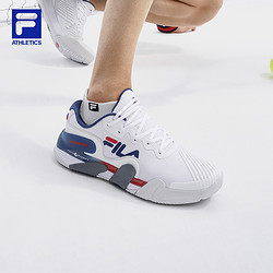 FILA 斐乐 男鞋2023夏季新款轻便网球运动鞋A12M321501F