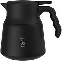 HARIO V60 保温不锈钢咖啡壶 PLUS 800 可保存容量800毫升 黑色 VHSN-80-B