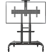 NB移动电视支架视频会议电视移动推车55-85英寸电视通用 落地支架