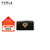 FURLA 芙拉 女士手提包WB00705 黑色 mini