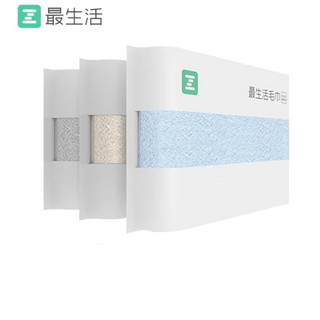 Z towel 最生活 大众系列 纯棉毛巾 33*72cm 85g 3条装