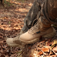 野外徒步鞋男女同款中帮防沙防滑透气登山鞋户外鞋专业沙漠