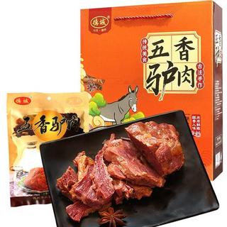 德城 山东特产驴肉礼盒 五香酱驴肉熟食 200g*4袋